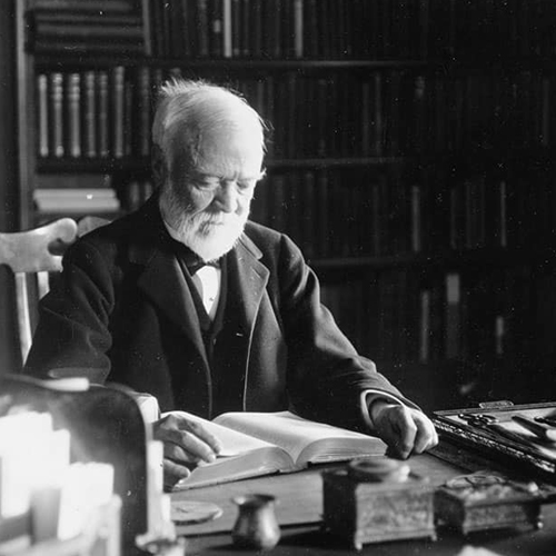 Andrew Carnegie-Born: 25 November 1835-11 August 1919