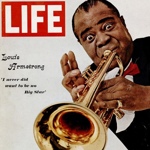 Louis Armstrong-Born: 4 August 1901-6 July 1971