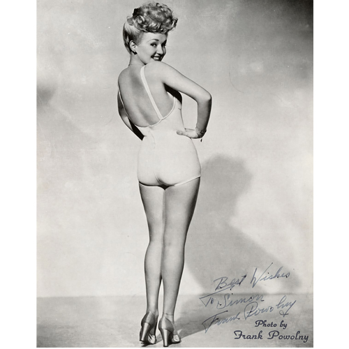 Betty Grable-Born: 18 December 1916-2 July 1973