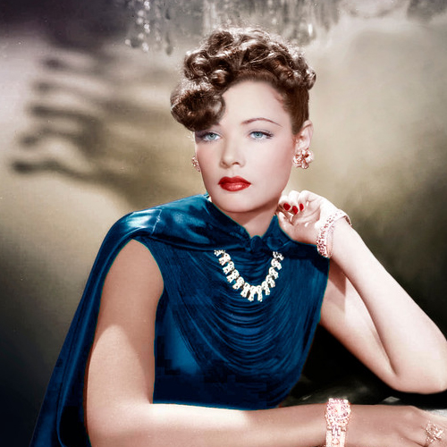 Gene Tierney-Born: 19 November 1920-6 November 1991