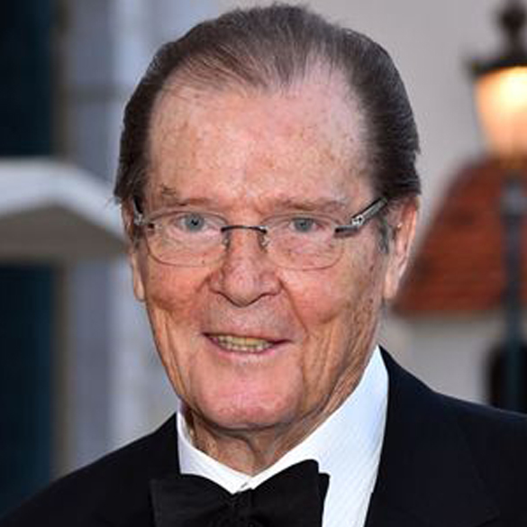 Roger Moore-Born: 14 October 1927-23 May 2017