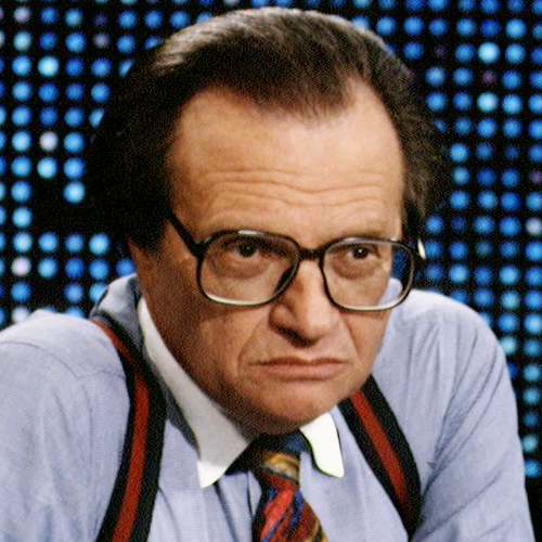 Larry King-Born: 19 November 1933-23 January 2021